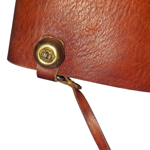 Vintage Juicy Couture Brown Leather Key Buckle Belt main image 5